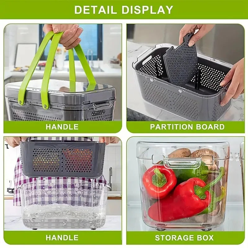 Stainless Steel Vegetable Chopper – Sharp Multi-Purpose Kitchen Slicer 9636067410262-1