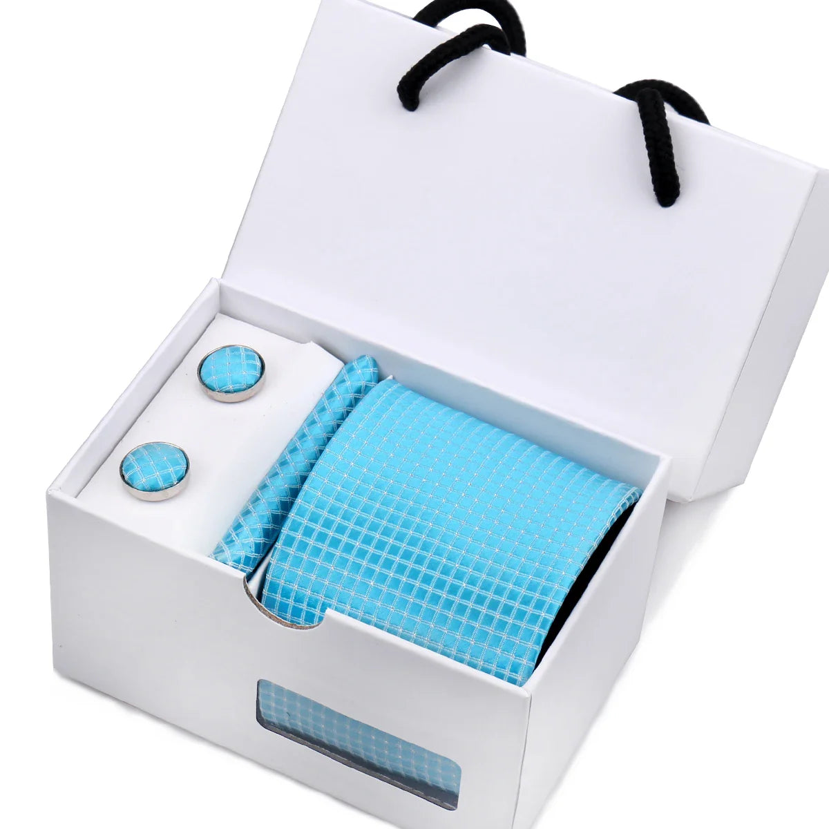 Mens Paisley Tie Gift Set With Box Valentines Gifts For Him