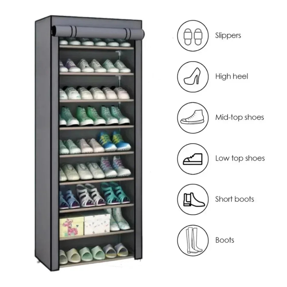 Shoe Rack Organizer – Compact And Durable Storage Solution