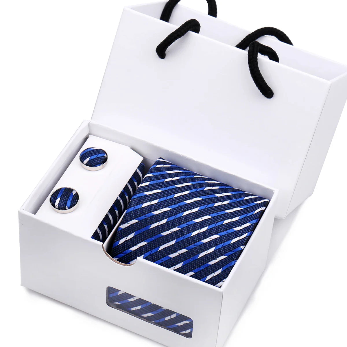 Mens Paisley Tie Gift Set With Box Valentines Gifts For Him