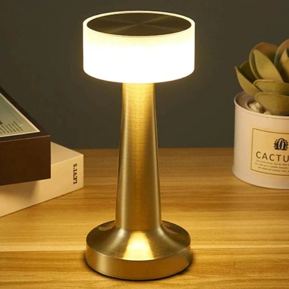 Elegant Chrome Table Lamp