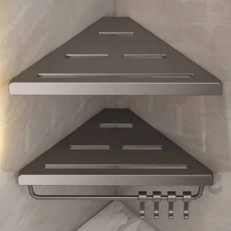 Corner Shower Shelf Aluminum Wall Mounted Rack 1005006562297747-al