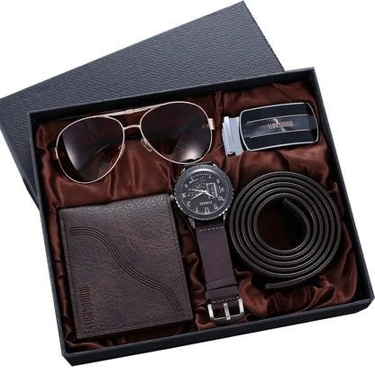 Valentines Gifts For Him Watch Belt Wallet Sunglasses Gift Box