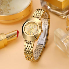 Aura Two Tone Stainless Steel Quartz Watch 32Mm