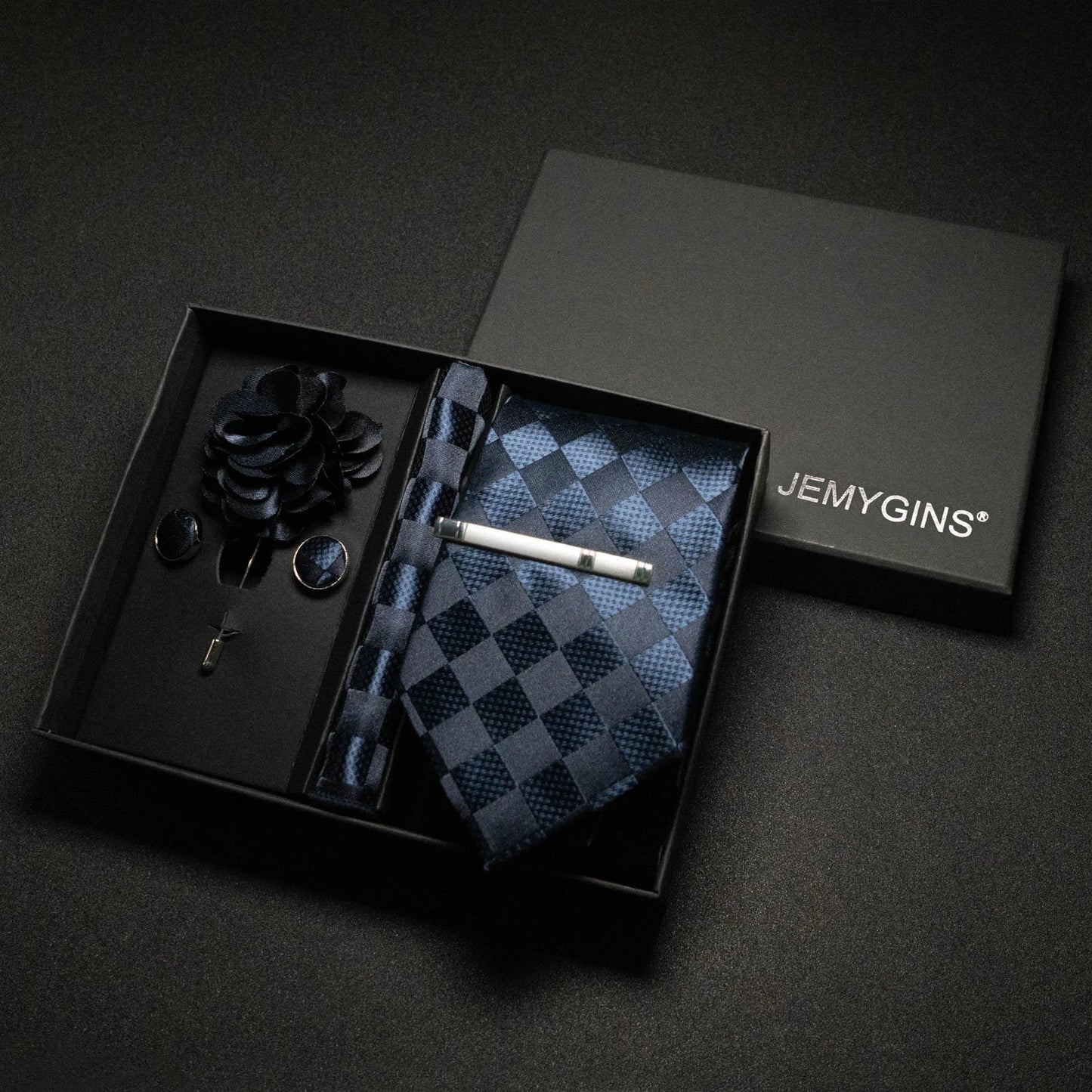 Valentines Gifts For Him Paisley Silk Tie Set With Cufflinks