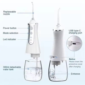 Portable Dental Water Flosser