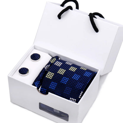 Mens Paisley Tie Gift Set With Box Valentines Gifts For Him