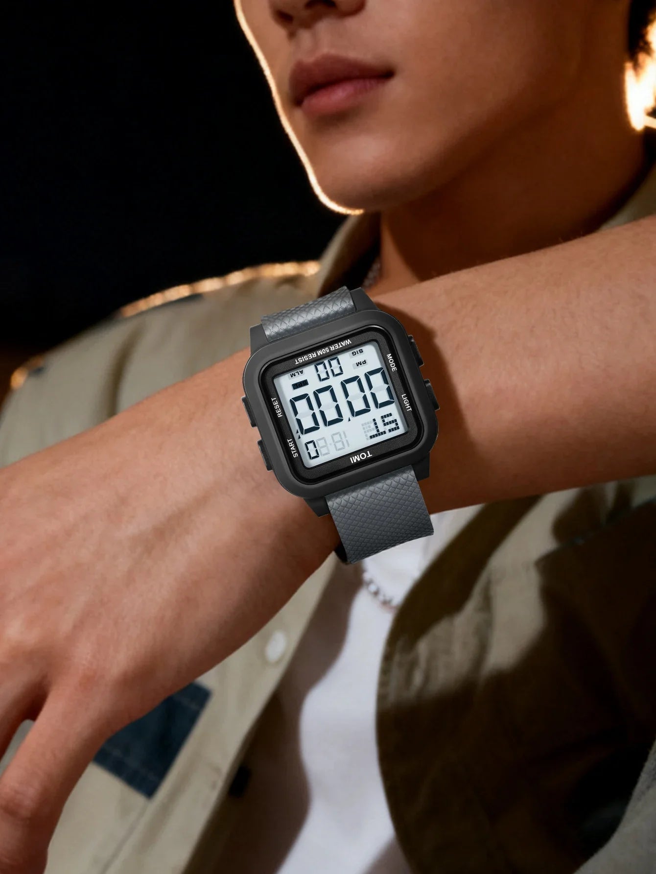 Digital Sports Watch Gift Set Valentines Gifts For Him