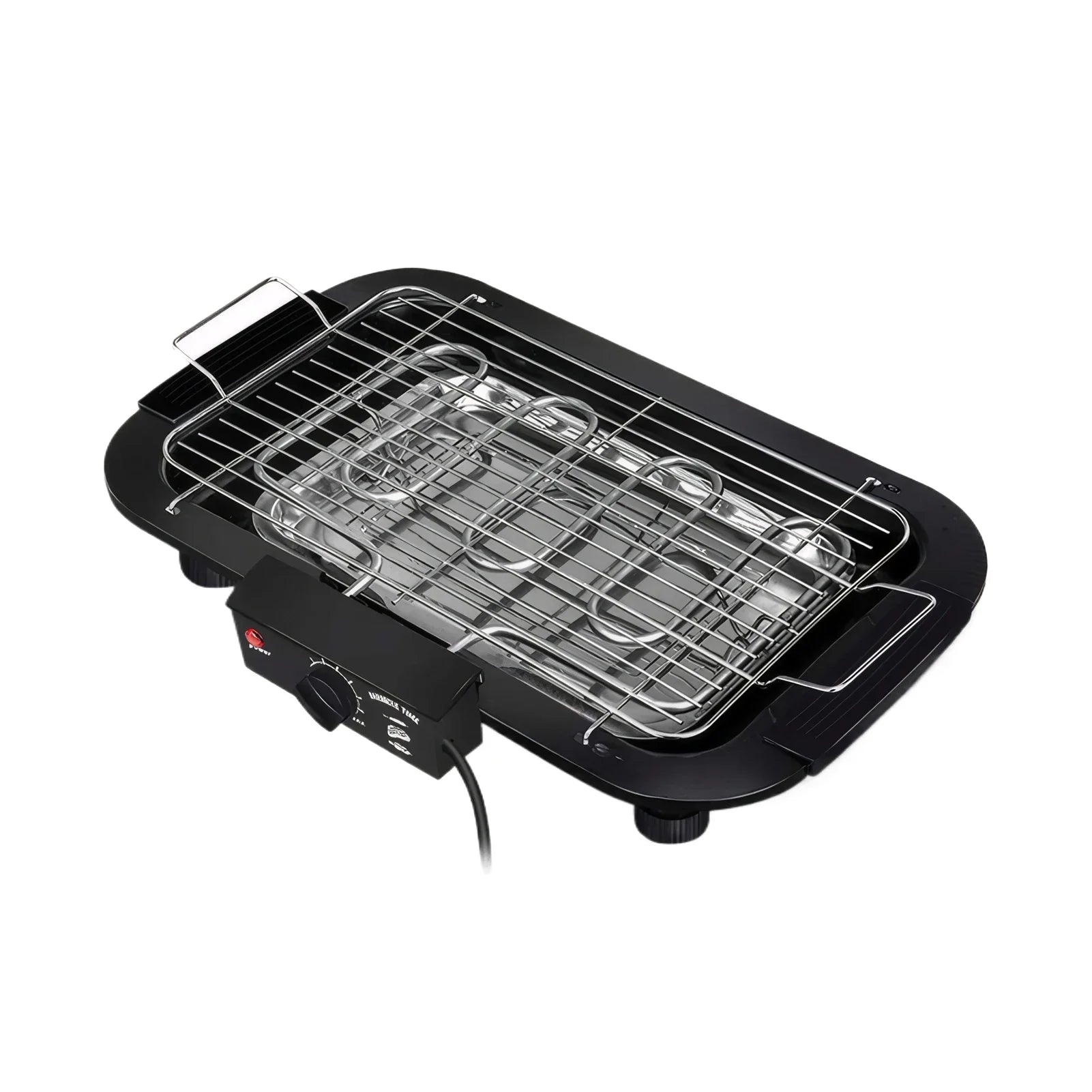 Smokeless Electric Indoor Outdoor BBQ Grill with Versatile Options