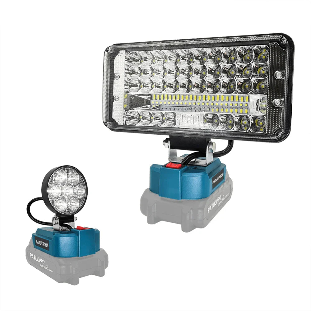 Portable Cordless LED Work Light for Makita Battery 1005007166073791-al