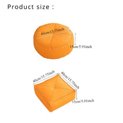 Japanese Floor Seating Cushion for Meditation - Round & Square Design