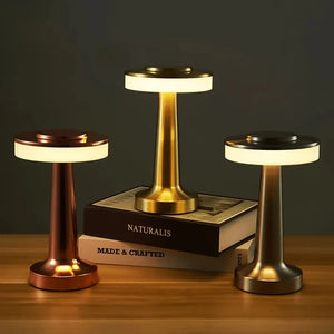 Elegant Chrome Table Lamp