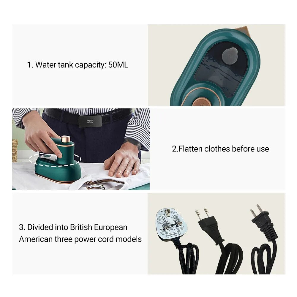 Portable Mini Steam Iron