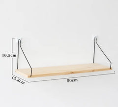 Concealed Wall Shelf With Hidden Compartment Storage