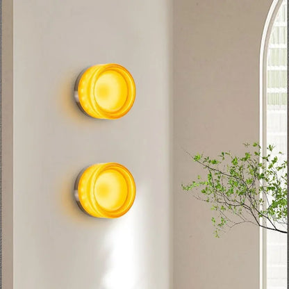 Led Nordic Wall Lamp – Smoke Grey & Amber Wall Lights For Bedroom, Study, And Living Room – Modern Acrylic & Aluminum Fixture, Dimmable 14891234984260-1