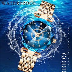 Starry Women'S Stainless Steel Watch