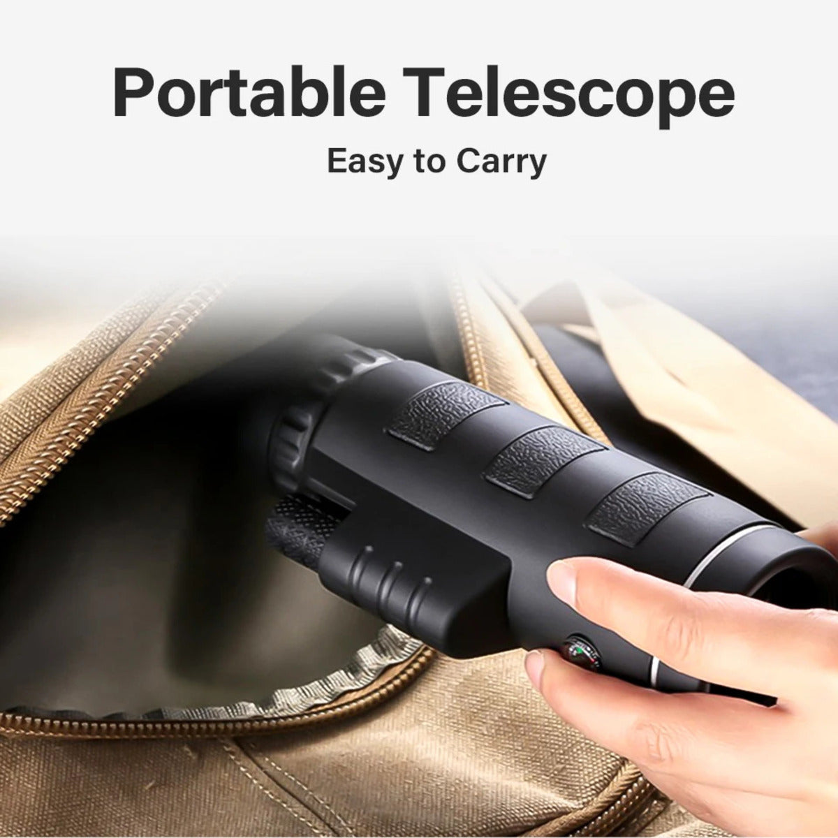 High Power Monocular Telescope for Phone Long Range Outdoor Use