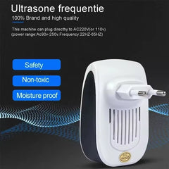 4PCS Reject Killer Electric Ultrasonic Pest Repeller