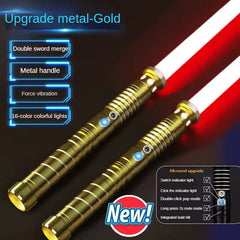 Upgraded Darth Maul Double-Bladed Rgb Lightsaber – 16 Colors