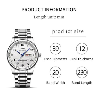 Business Quartz Watch For Men Valentines Gifts For Him