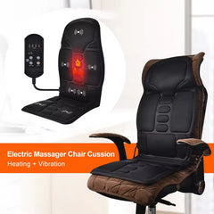 Heated Massage Cushion Pad for Chair &amp; Car