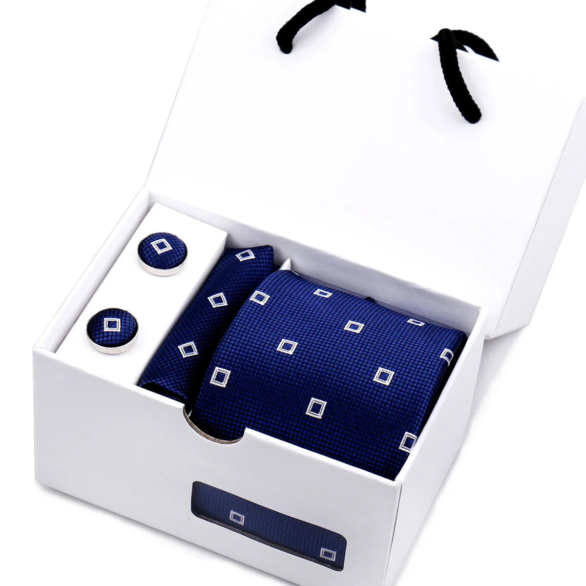 Mens Paisley Tie Gift Set With Box Valentines Gifts For Him