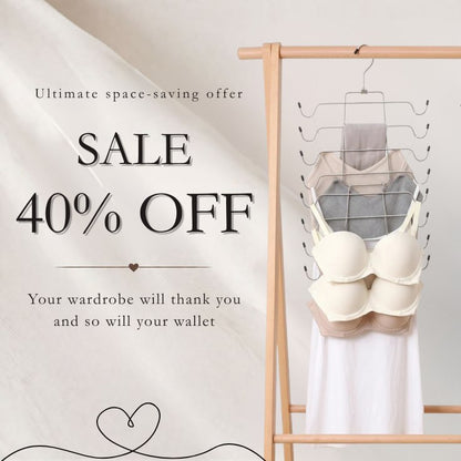 1 Pack Multi-Layer Bra & Tank Top Hanger