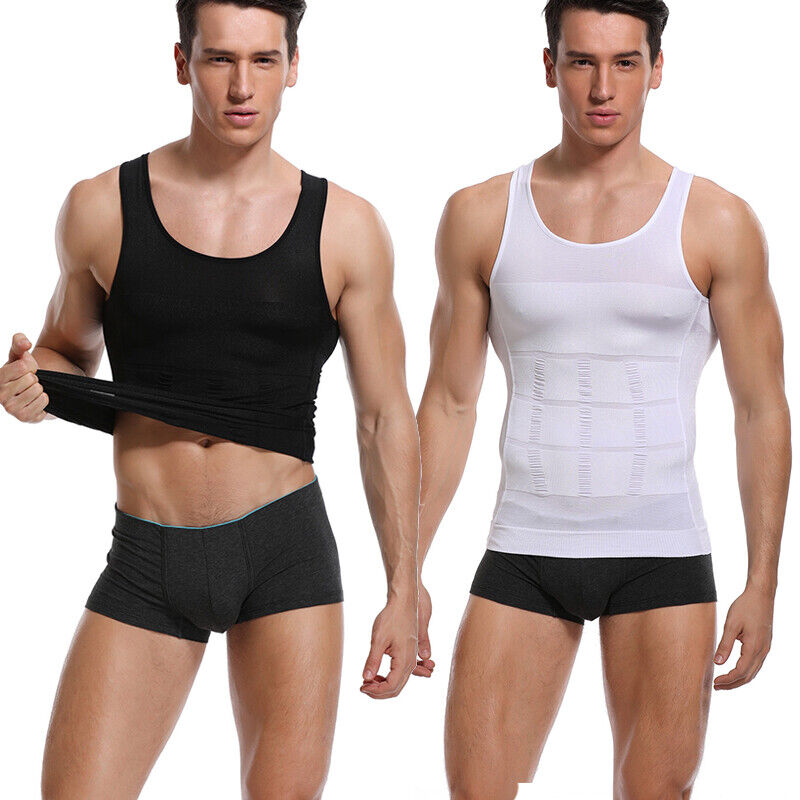 Slimming Body Shaper Undershirt For A Sculpted Look