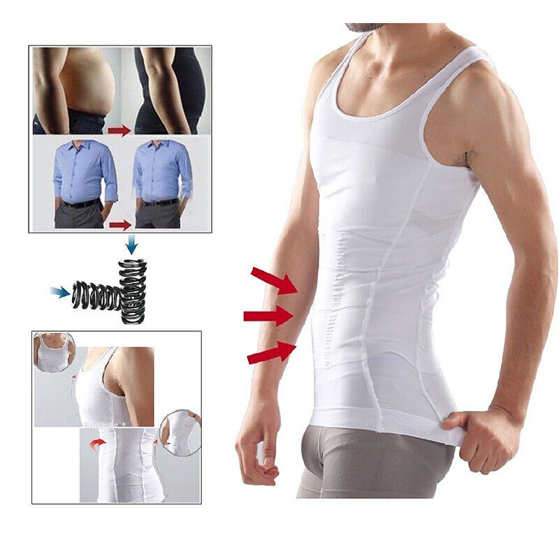 Slimming Body Shaper Undershirt For A Sculpted Look