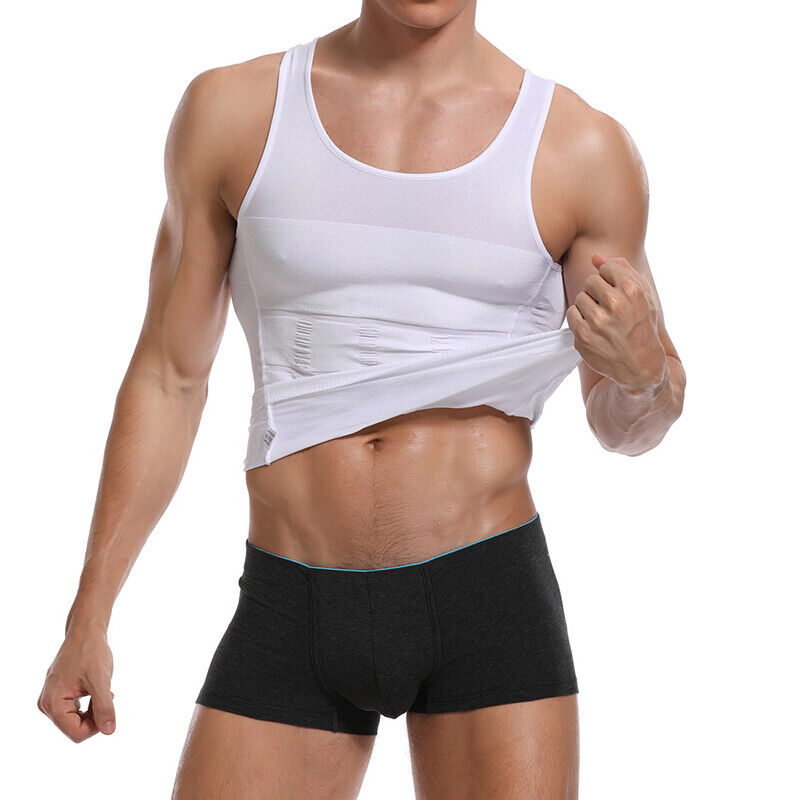 Slimming Body Shaper Undershirt For A Sculpted Look