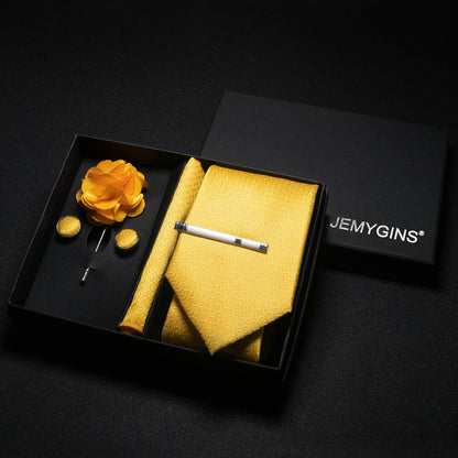 Valentines Gifts For Him Paisley Silk Tie Set With Cufflinks