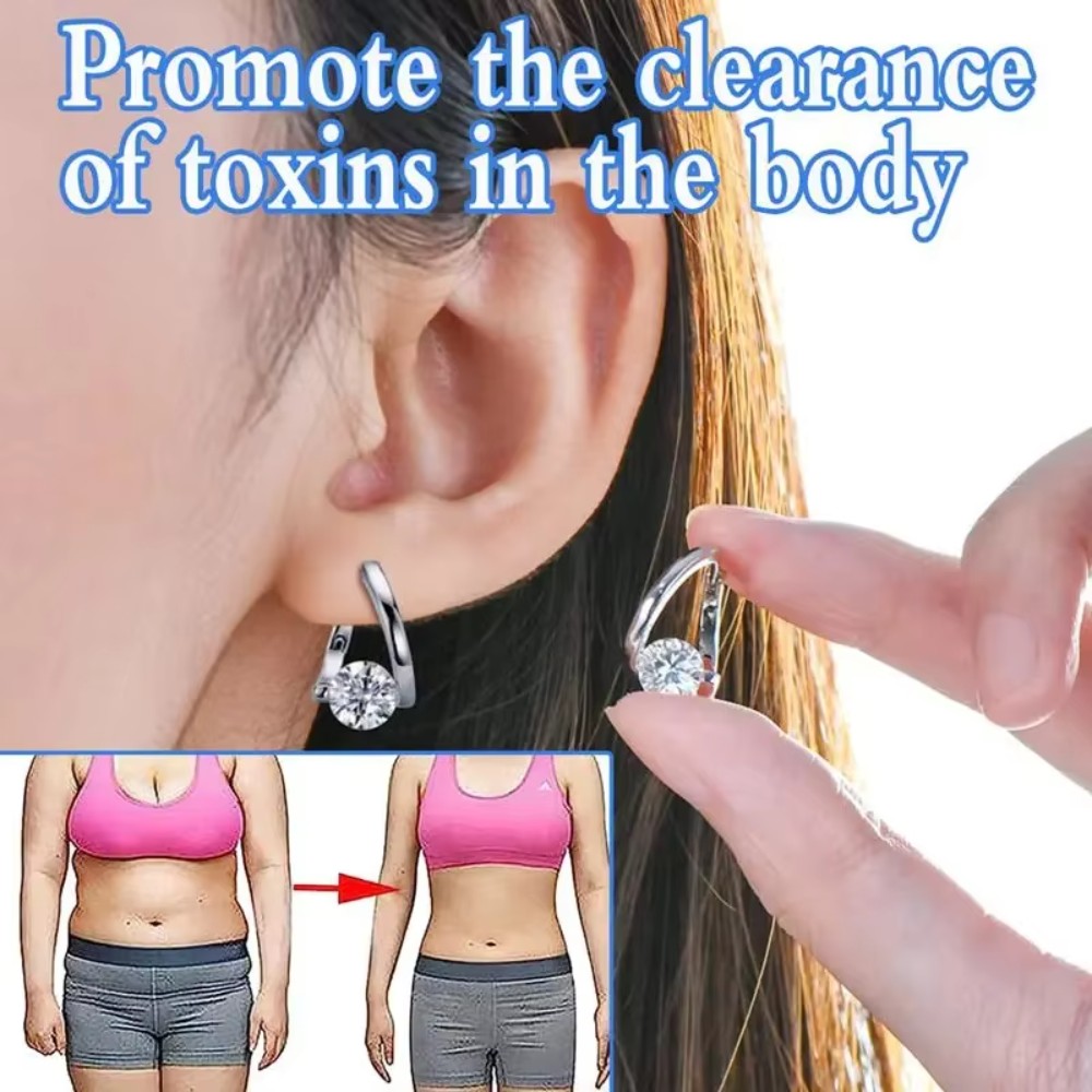 Magnetic Germanium Detox Earrings For Women - Set Of 2