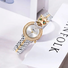 Lux Lioness Gold Quartz Watch 27Mm