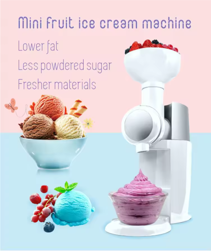 Frozen Fruit Ice Cream Machine