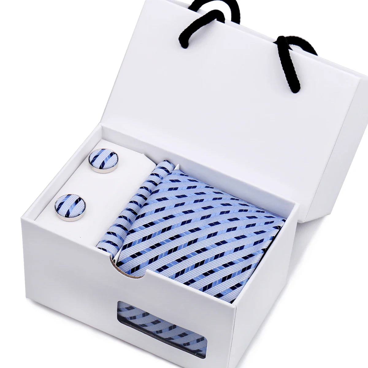 Mens Paisley Tie Gift Set With Box Valentines Gifts For Him