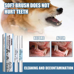 Pet Teeth Cleaning Pen - Pet Dog/Cat Teeth Cleaning Pen