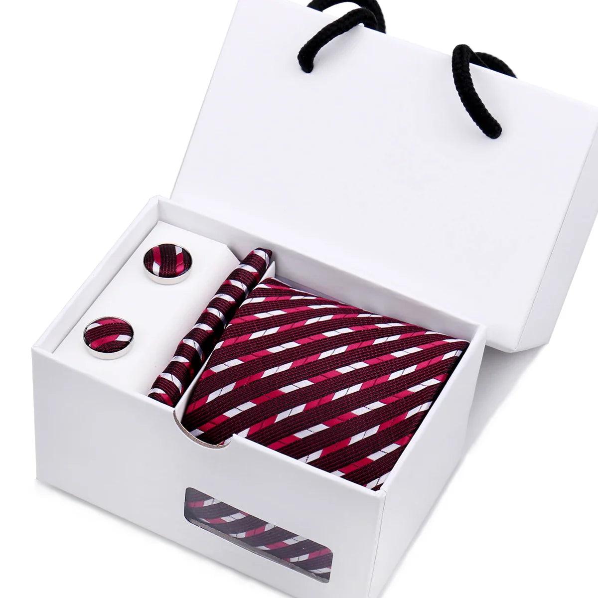 Mens Paisley Tie Gift Set With Box Valentines Gifts For Him