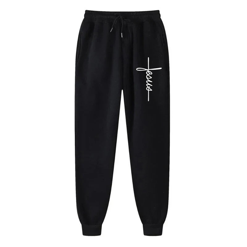 Autumn Winter Sweatpants with Breathable Fabric