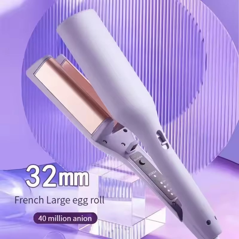 Foldable LCD Ceramic Hair Curler for Waves 342844