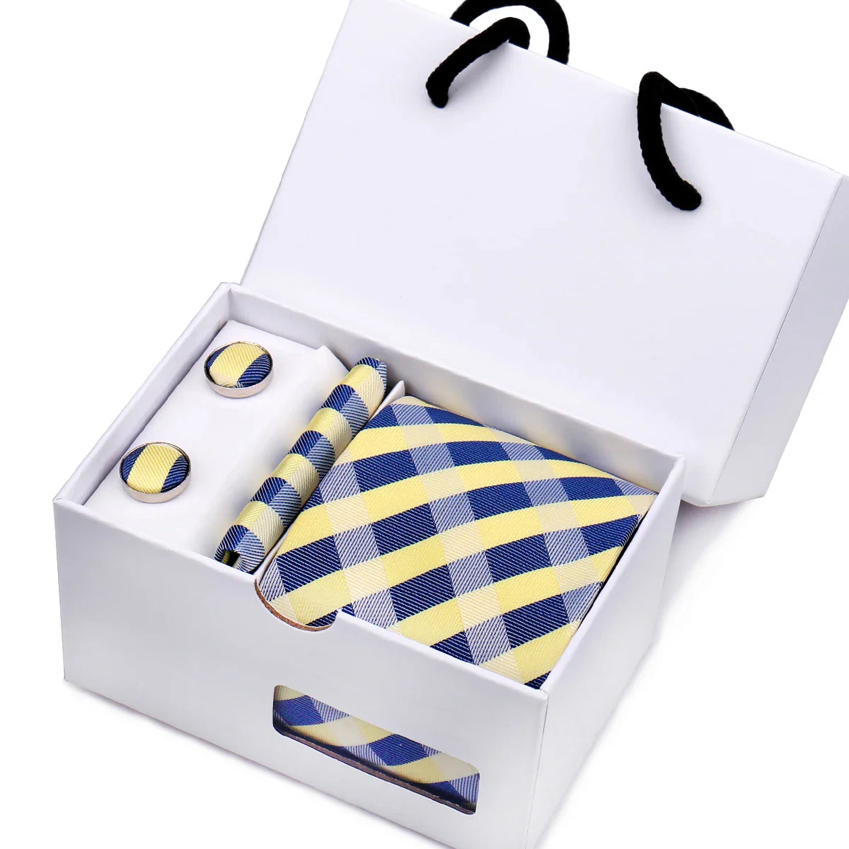 Mens Paisley Tie Gift Set With Box Valentines Gifts For Him