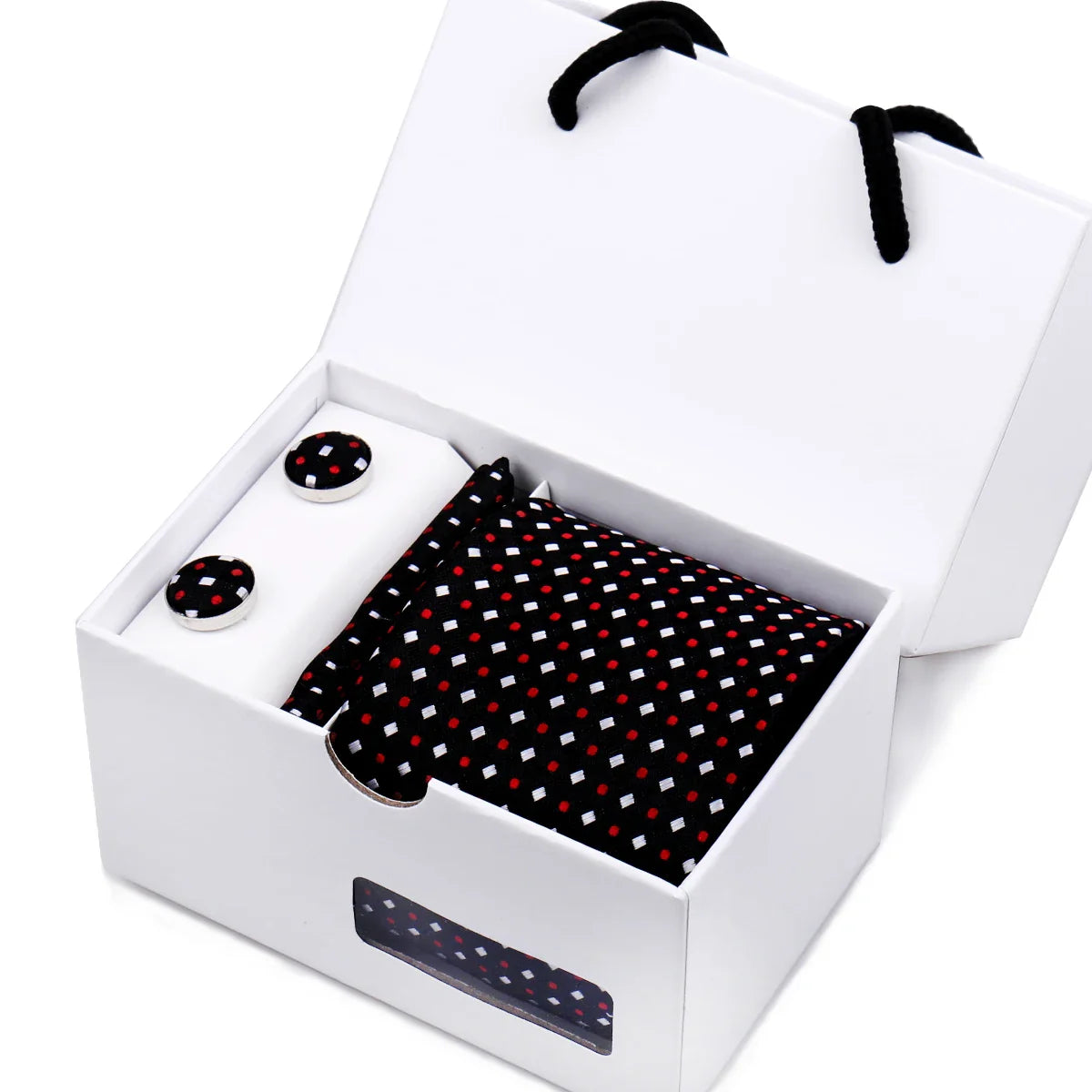 Mens Paisley Tie Gift Set With Box Valentines Gifts For Him