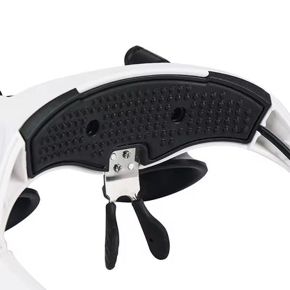 Jeweller Headband Magnifier Led Light Glasses 334477