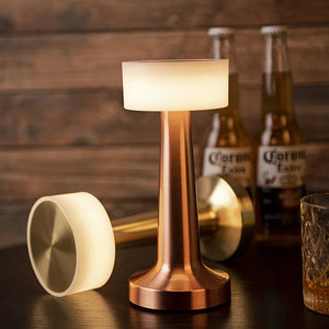 Elegant Chrome Table Lamp