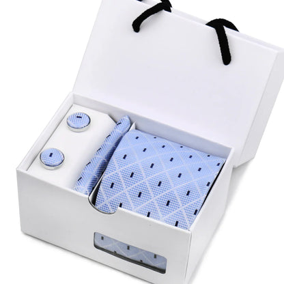 Mens Paisley Tie Gift Set With Box Valentines Gifts For Him