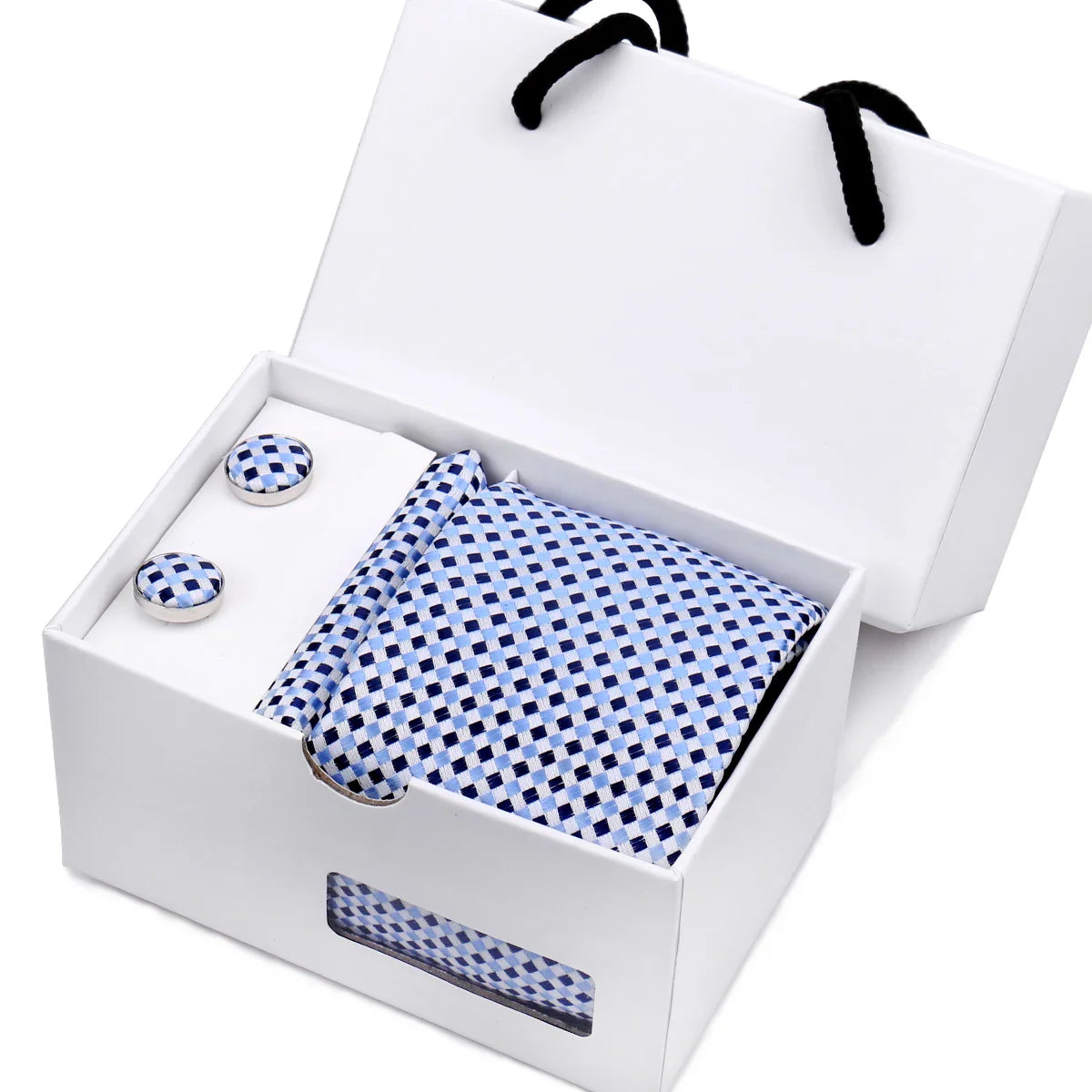 Mens Paisley Tie Gift Set With Box Valentines Gifts For Him