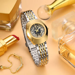 Aura Two Tone Stainless Steel Quartz Watch 32Mm