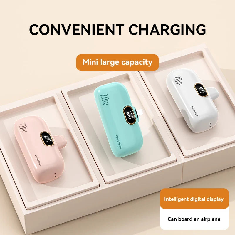 High-Capacity Wireless Power Bank with Quick Charging
