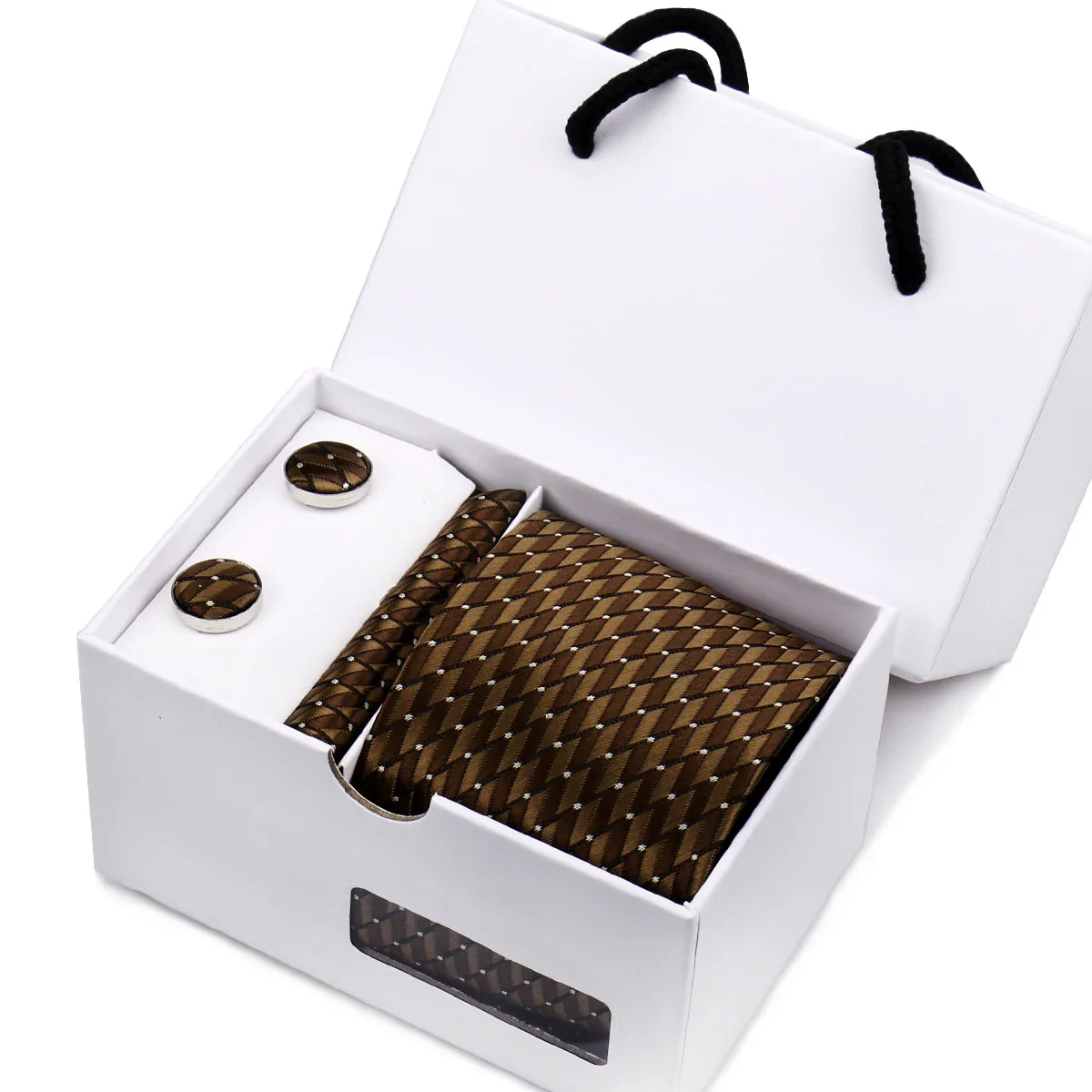 Mens Paisley Tie Gift Set With Box Valentines Gifts For Him