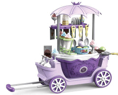 Candy Cart - Sweet Games On Wheels - Children'S Ice Cream Trolley
