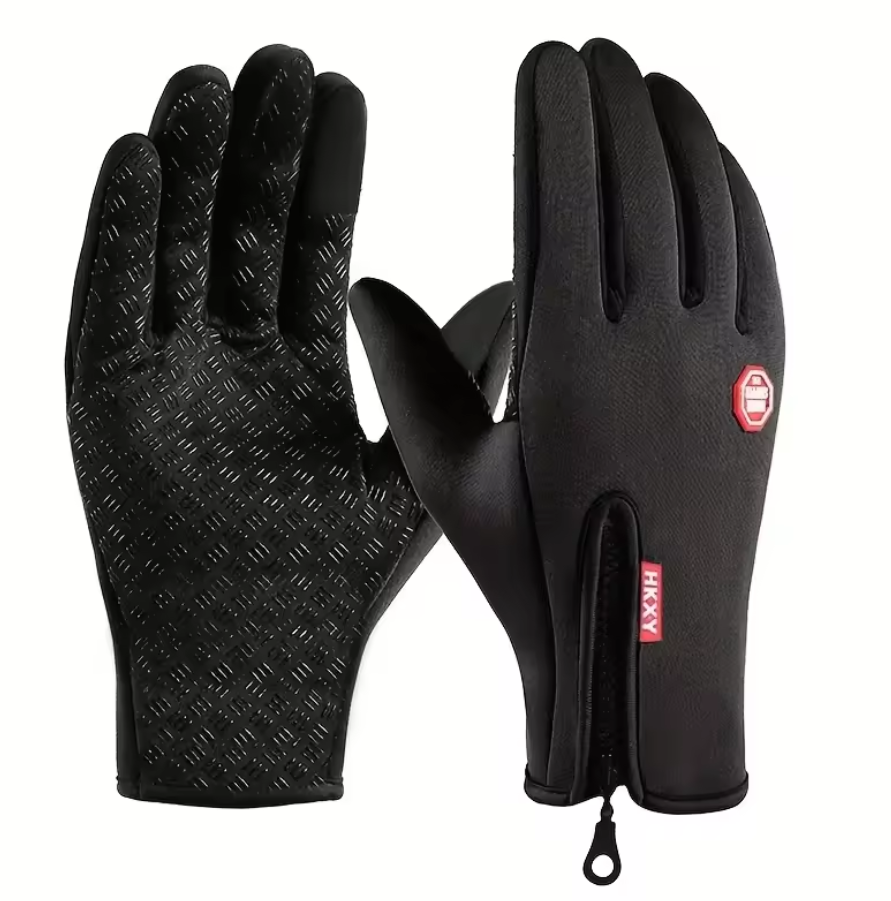 Ultra-Thin Thermal Gloves - Unisex Touch Screen Winter Fleece Gloves